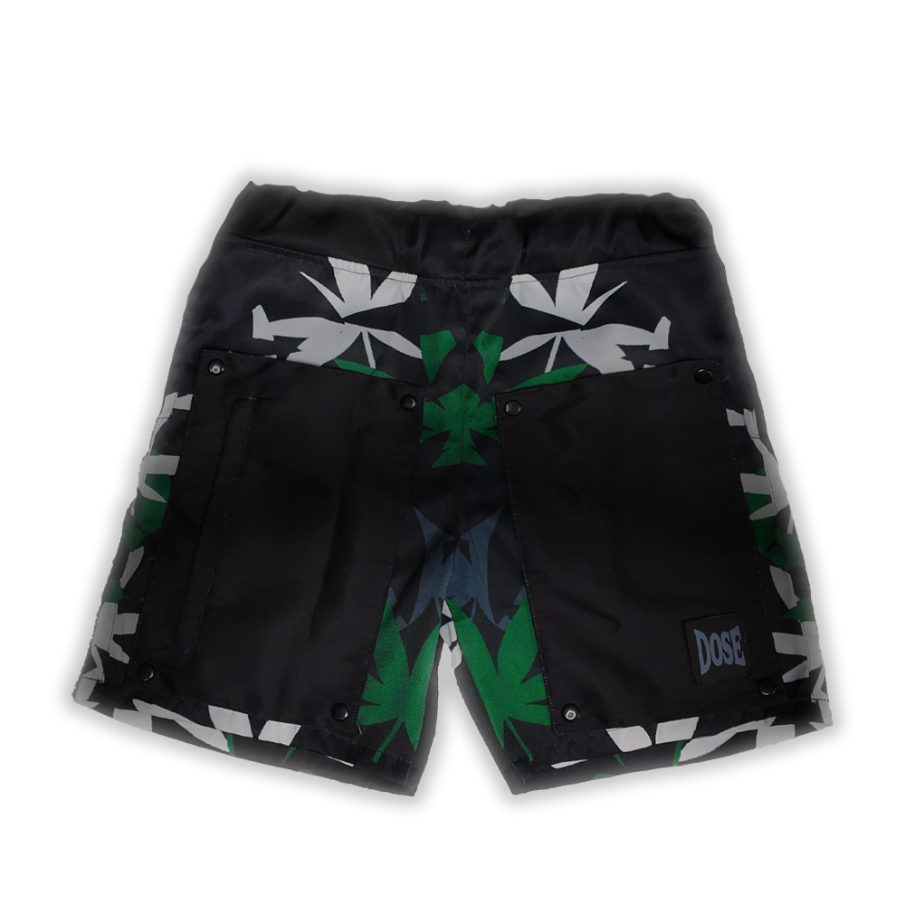 "HDSS FIELD ISSUE" HEMP CARGO SHORTS (GREEN)