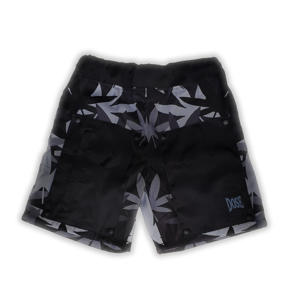 "HDSS FIELD ISSUE" HEMP CARGO SHORTS (BLACK)