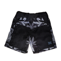 "FIELD ISSUE" HEMP CAMO SHORTS (BLACK)