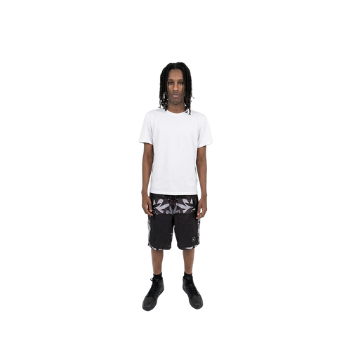 "FIELD ISSUE" HEMP CAMO SHORTS (BLACK)